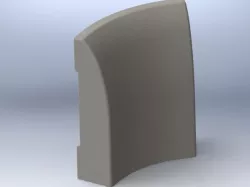 Baseboard trim Streamline Inside 45