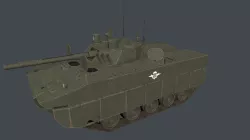 BMD-4M Low-poly  3D model