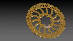 Brake disc 160mm