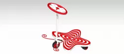Butterfly scooter