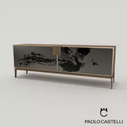 Cabinet Peacock Low from Paolo Castelli 3D model