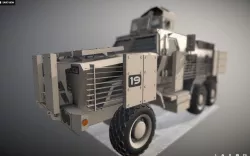 Caiman MRAP  3D model