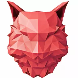 Cat Head Low Poly Low-poly  3D model