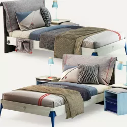 Cilek Trio Bed 3D model