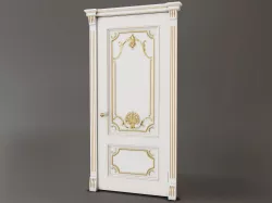 Classic Baroque Door 3D model