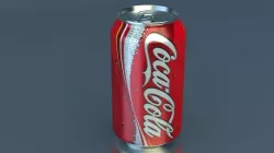 Coca Cola Can 3D model