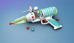 Comic Space Gun Laser  3D model