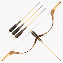 Composite Bow Low-poly  3D model
