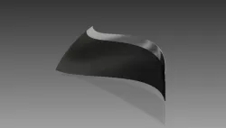 Composite Carbon Fan Blade