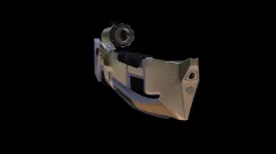 Concept rifle  Low-poly  3D model