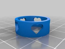Customizable Heart Ring