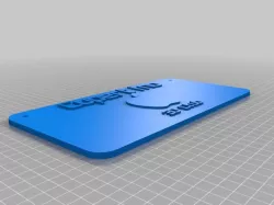 Customizable Sign (Heart / Apple logo)
