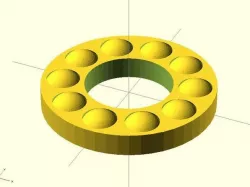 customizable thrust bearing