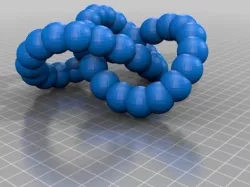 Customizable Trefoil Knot Balls