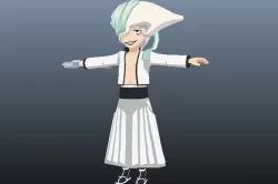 Di Roy Bleach 3D Anime Character Low-poly  3D model