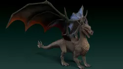 Dragon 3D model