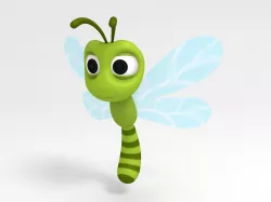 Dragonfly 3D model