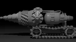 Drilling Rig - TU37 Destroyer 3D model
