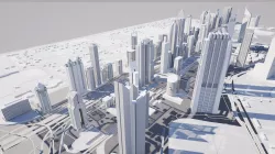 Dubai International Financial Centre 3D model