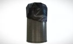 Dustbin Low-poly  3D model