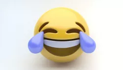 EMOJI JOY Low-poly  3D model