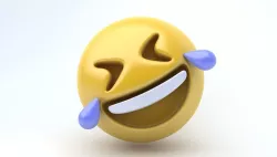 EMOJI laughing Low-poly  3D model