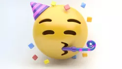 EMOJI PARTY Low-poly  3D model