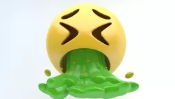 EMOJI vomiting Low-poly  3D model