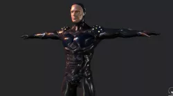 Exo Suit Armor Low-poly  3D model