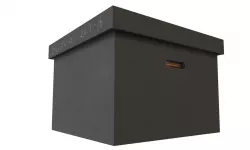 File Box Low-poly  3D model