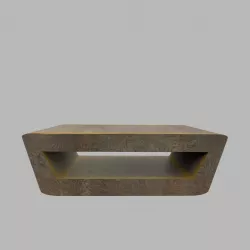 Fine Wood Coffee Table Low-poly  3D model