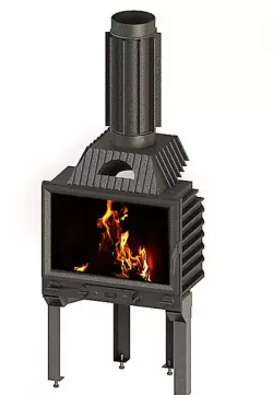 Fireplace insert.  Professional Max "image" 12 kW (Tarnava)
