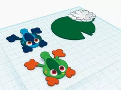 Frog Flipper; Lily Pad Game - work in progress