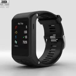 Garmin Vivoactive HR Black 3D model