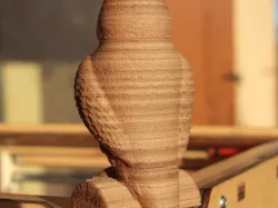 Generate wood patterns with temperature changes