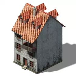 Heterogeneous - Building - Building B Building 04 3D model