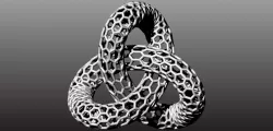 Hexagonal Trefoil Knot