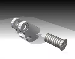 Hinge for glasses