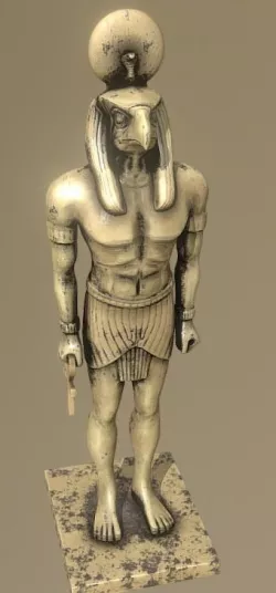 Horus Low-poly  3D model