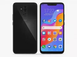 Huawei Mate 20 Lite Space Gray 3D model