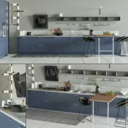 Kitchen Scavolini Mood 3D model