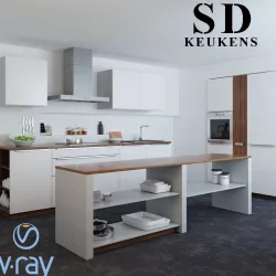 Kitchen VIDA by SD keukens 3D model
