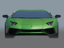 Lamborghini Aventador Superveloce 3D model
