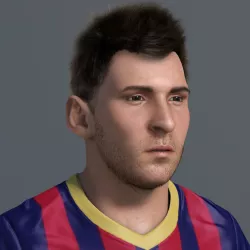 Lionel Messi 3D model