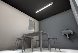 Low-Poly Break Room - Animated Low-poly  3D model