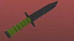 Low-Poly Knife Low-poly  3D model