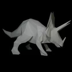 Low-poly Triceratops Low-poly  3D model