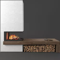 MA 272 SL fireplace Piazzetta 3D model