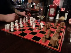 Maple Leaf Chess Set