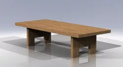 Massive Oak Table